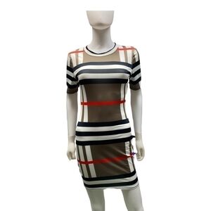 CBR Multi Colored Mini Dress. Size: M